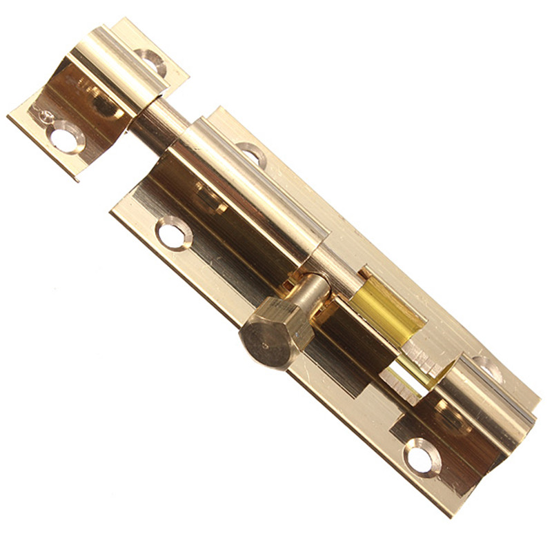 new arrival!!! solid brass chrome slide bolt bathroom toilet small large lock catch latch gate lock with screw
