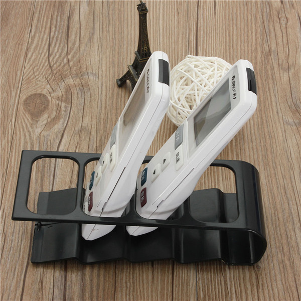 new arrival tv dvd vcr step frame plastic remote control cell phone holder stand four organizer for car for home