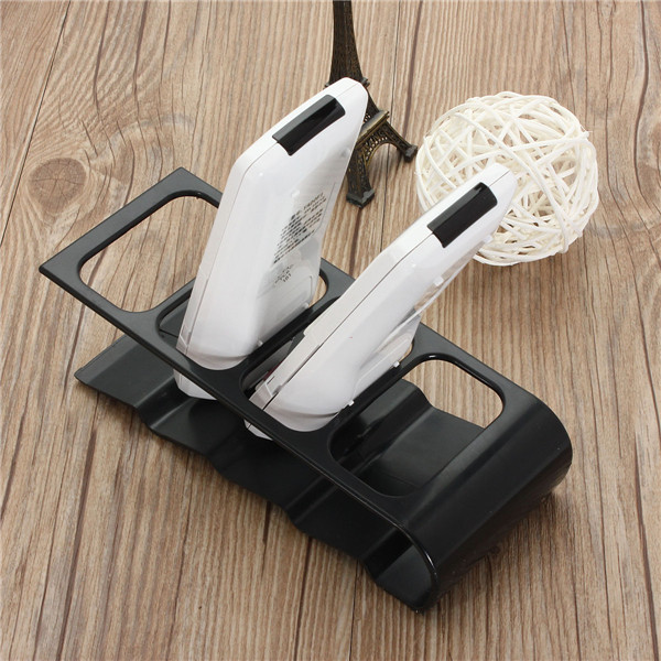 new arrival tv dvd vcr step frame plastic remote control cell phone holder stand four organizer for car for home