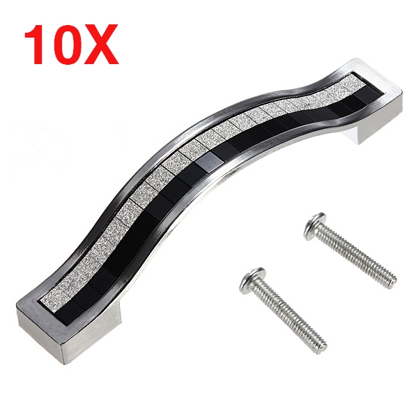 new arrvial!!! 96/128mm modern diamond crystal cabinet wardrobe drawer door knob pull handle