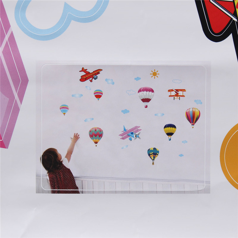new arrvial!!! air balloons planes home decor kids children bedroom removable decal decoration wall poster stickers