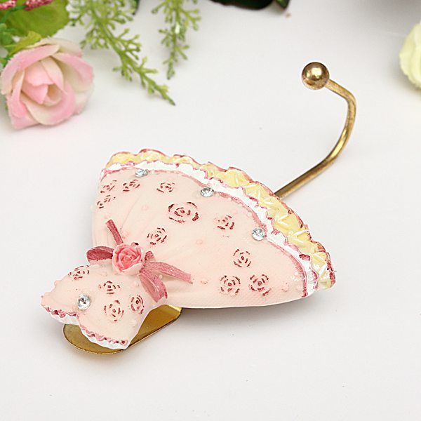 new arrvial!!! beautiful dress wall mounted hat robe single hook clothes door bathroom towel hanger