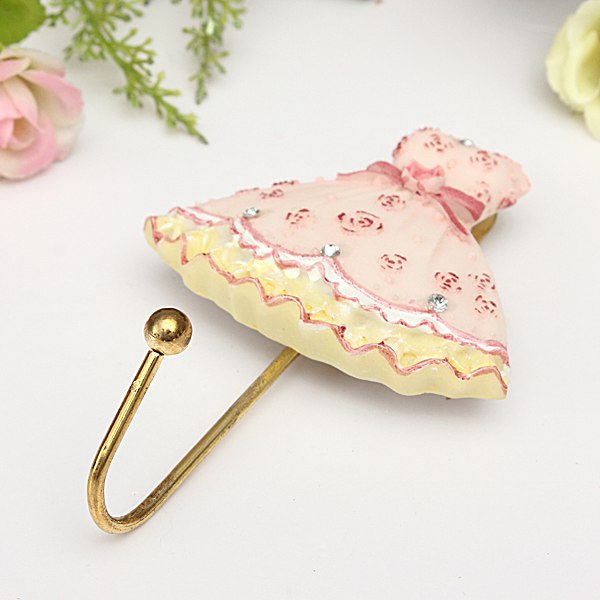 new arrvial!!! beautiful dress wall mounted hat robe single hook clothes door bathroom towel hanger