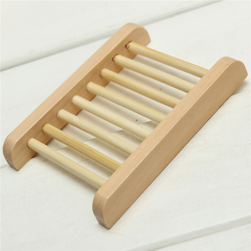 new arrvial!!! trapezoid wood handmade kitchen bathroom home sink sponge holder tub storage suction rack excellent quality
