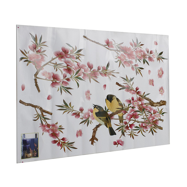 new beautiful flower tree birds vinyl wall decal home art decals nursery children wall sticker for bedroom livingroom decor