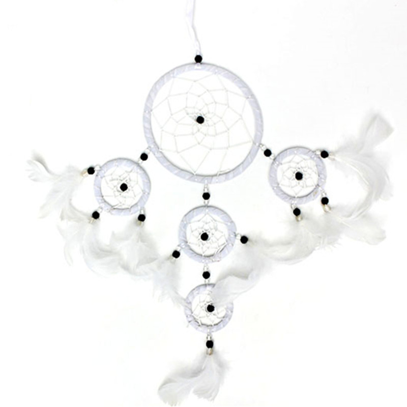 new colorful dream catcher with feathers 21" wall hanging decoration ornament