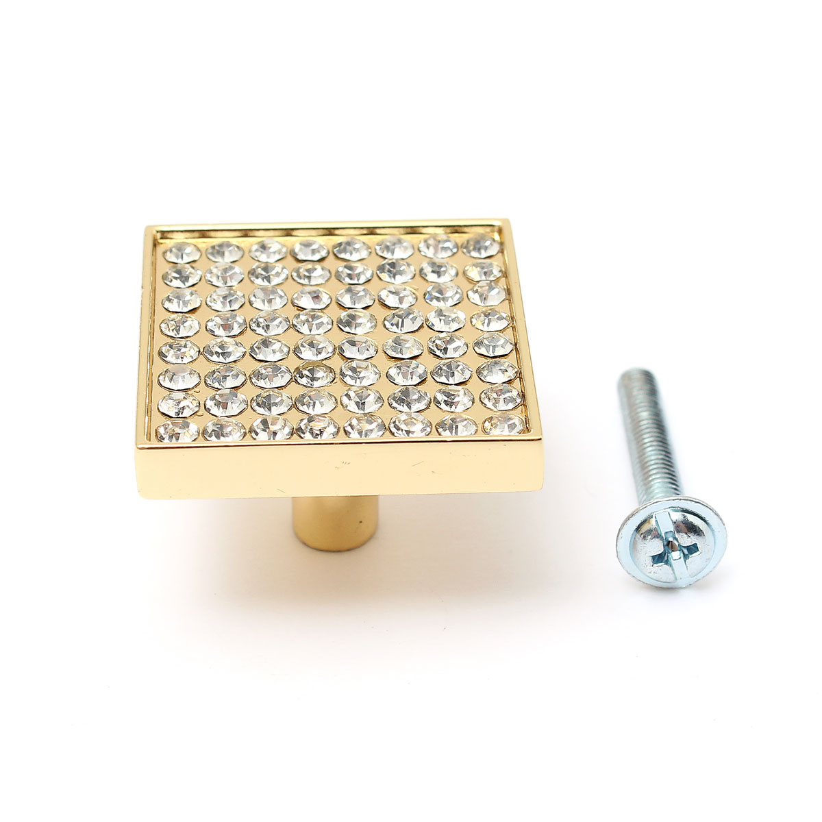 new crystal gold square cabinet cupboard home drawer pull handle knobs 30x30mm new crystal gold square cabinet cupboard home drawer pull handle knobs 30x30mm