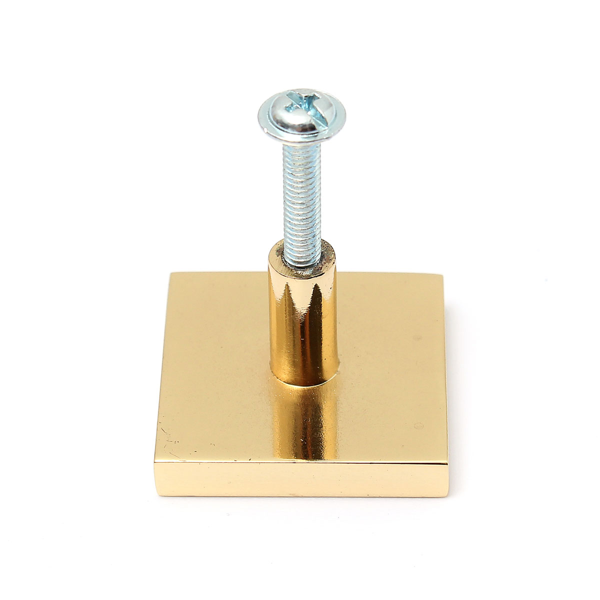 new crystal gold square cabinet cupboard home drawer pull handle knobs 30x30mm