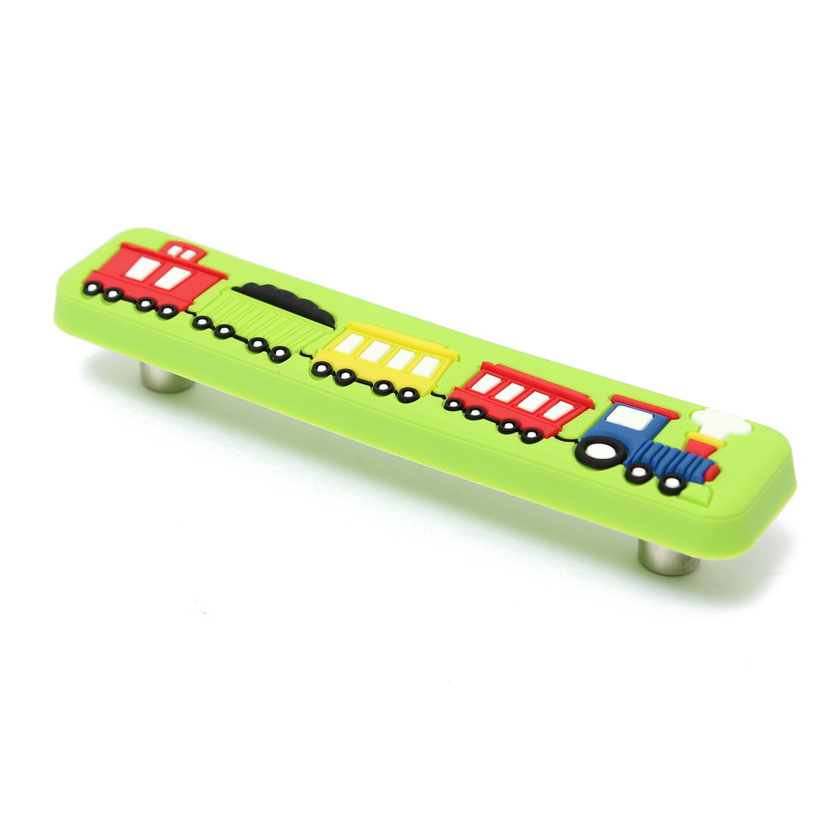 new cute little train green pulls handles knobs kitchen cabinet door hardware