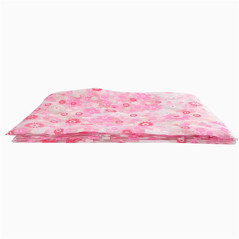 new design floral pattern voile pink curtain tulle door window curtain sheer voile curtain drape valance house decoration