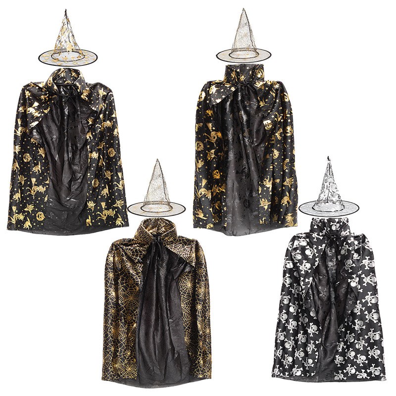 !! new fashion design children kids halloween wizard cloak witch dress fancy dress cosplay party costume decoration !! new fashion design children kids halloween wizard cloak witch dress fancy dress cosplay party costume decoration