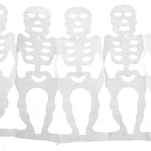 new garlands halloween paper decoration outdoor pumpkin bat ghost skull skeleton ghost shape