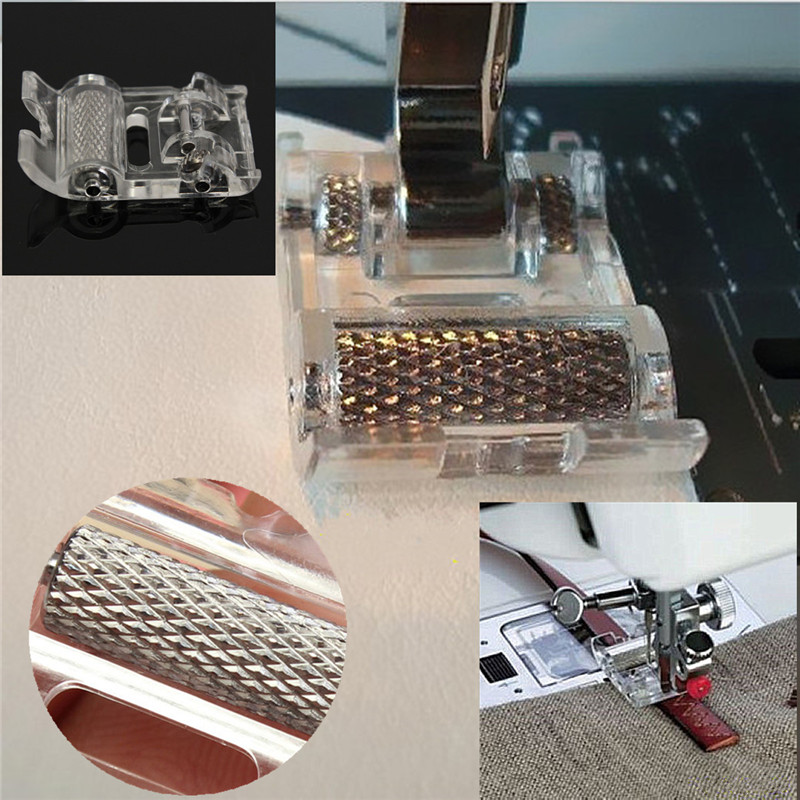 new modern and portable design mini low shank roller sewing machine presser foot leather household sewing machine