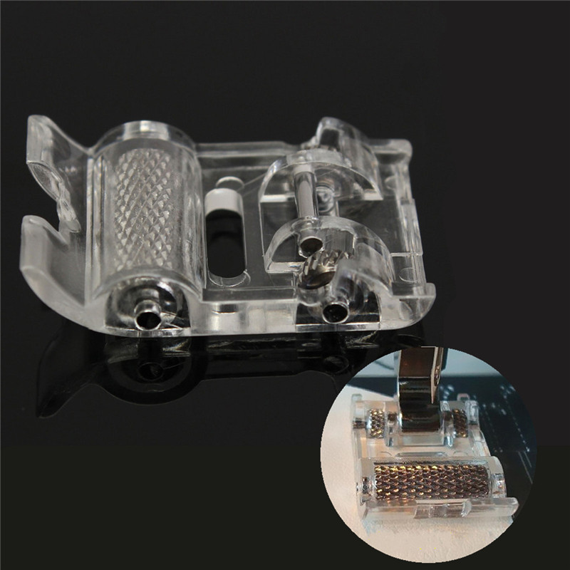 new modern and portable design mini low shank roller sewing machine presser foot leather household sewing machine