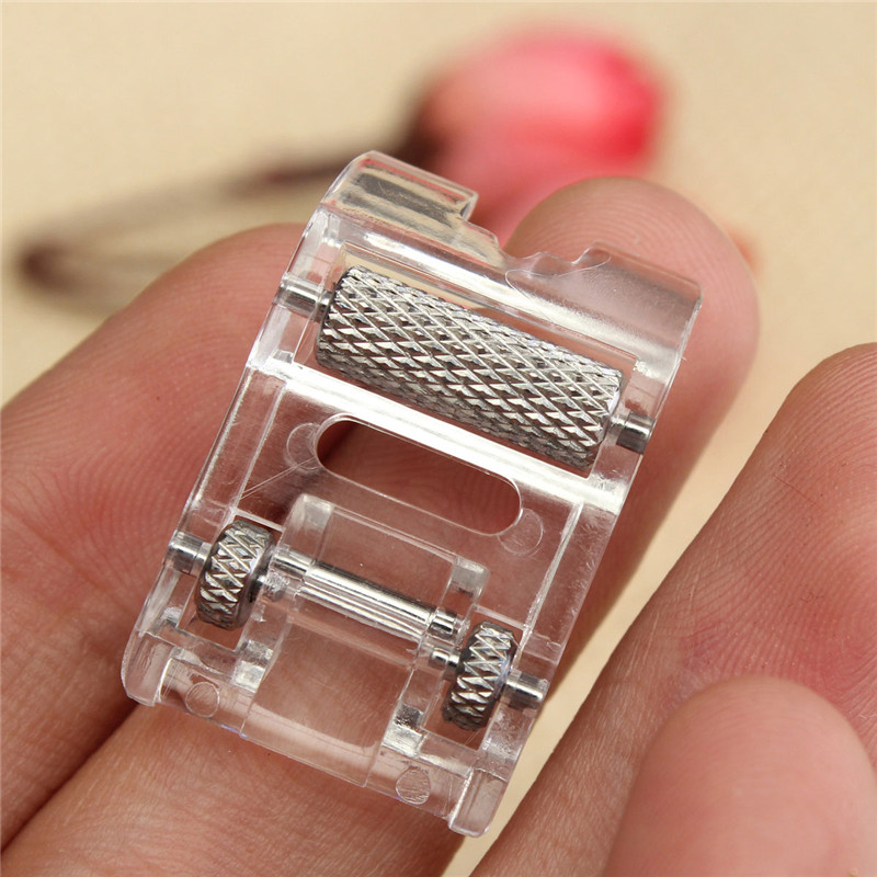 new modern and portable design mini low shank roller sewing machine presser foot leather household sewing machine