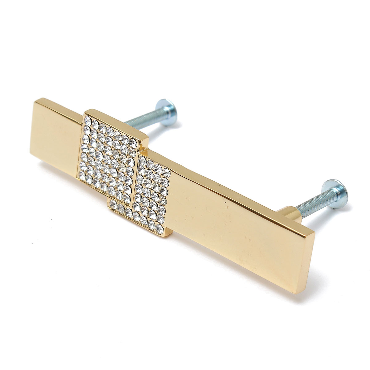 new shining diamond gold kitchen cabinet door drawer hardware pulls handles knob