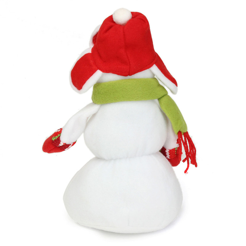 ! new stylish two styles christmas snowman doll for xmas patry tree decoration home shopping mall christmas gift