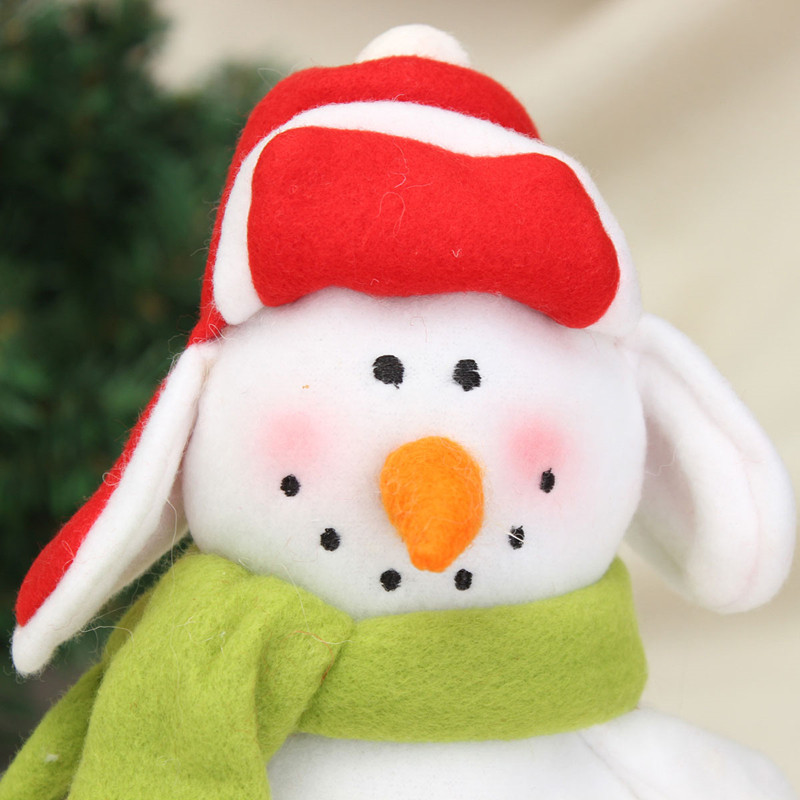 ! new stylish two styles christmas snowman doll for xmas patry tree decoration home shopping mall christmas gift