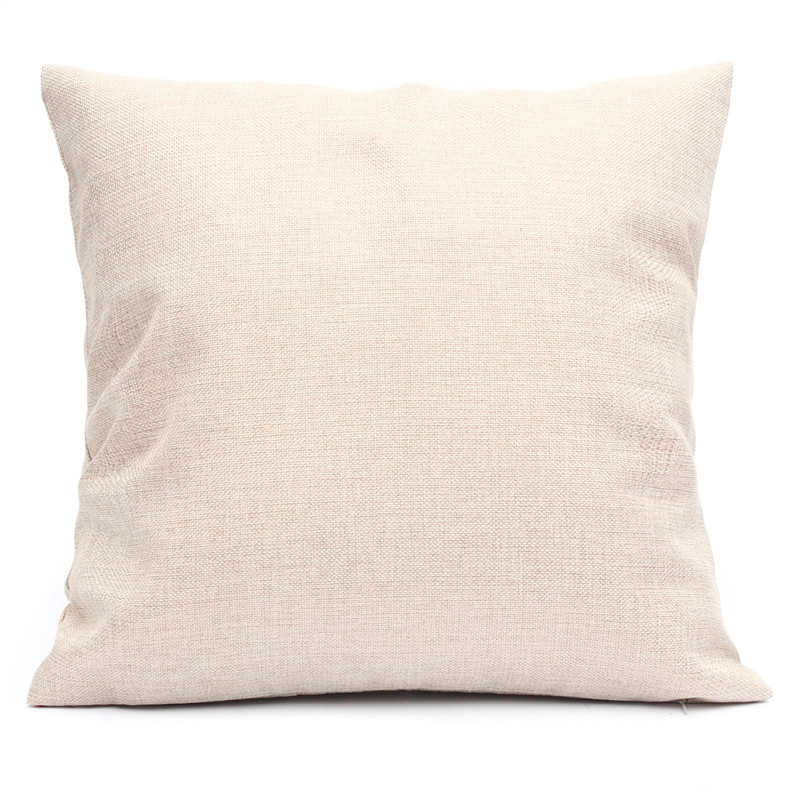 new top selling cushion covers pillow shells christmas reindeer linen cotton cover pillow case christmas decoration 17" x 17"