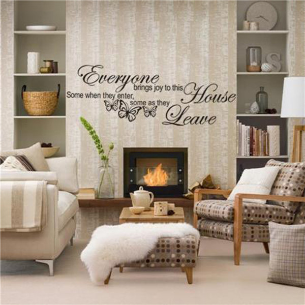 new ! top selling removable butterfly art wall decal vinyl quote decal mural wallpaper room wall sticker decor home