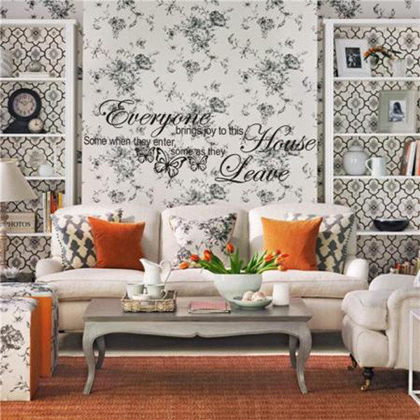 new ! top selling removable butterfly art wall decal vinyl quote decal mural wallpaper room wall sticker decor home