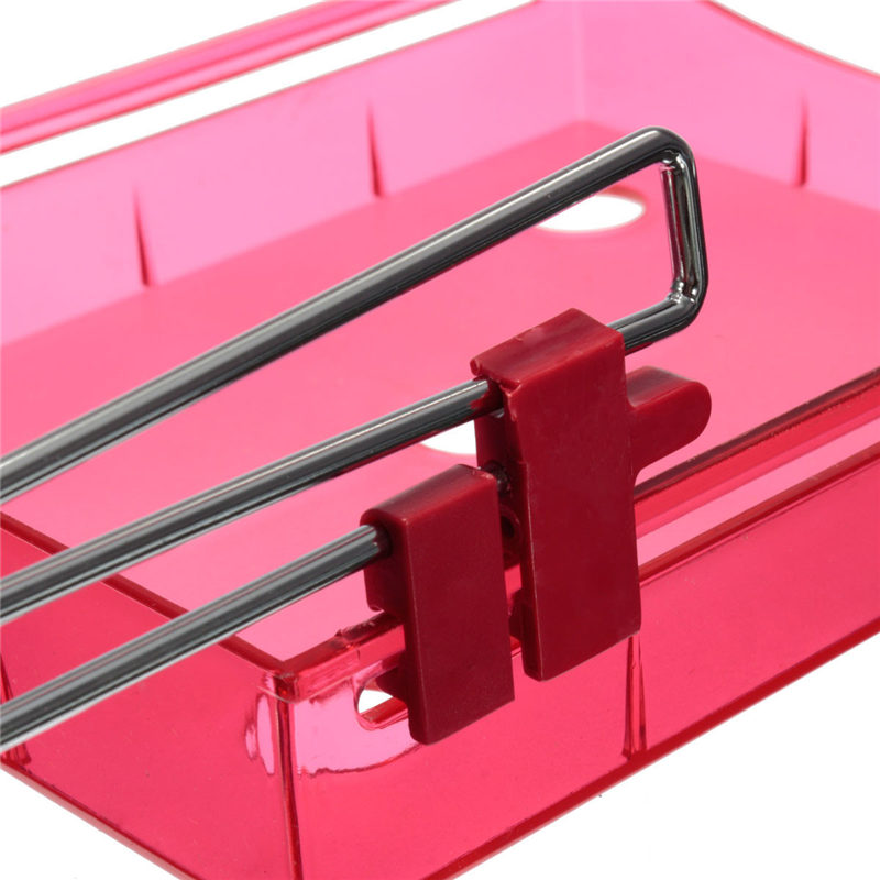 newest slide fridge zer refrigerator shelf storage rack holder space saver kitchen 4color abs+stainless steel 15x11.8x2.5cm