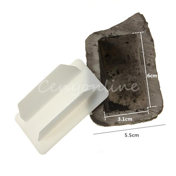 outdoor spare house safe hidden hide security rock stone case box for key hide