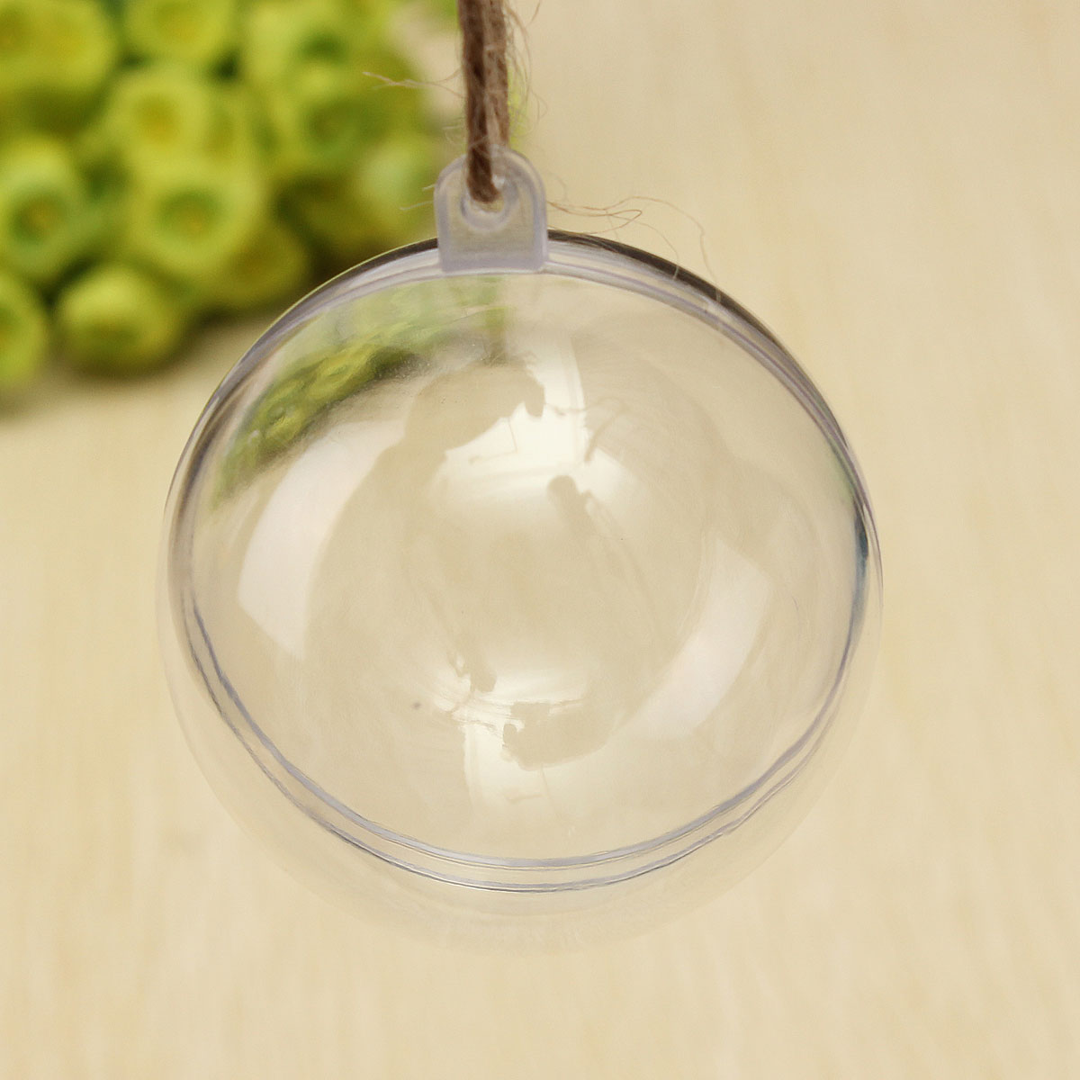 romantic design 10pcs christmas decorations ball transparent can open plastic christmas clear bauble ornament gift present romantic design 10pcs christmas decorations ball transparent can open plastic christmas clear bauble ornament gift present