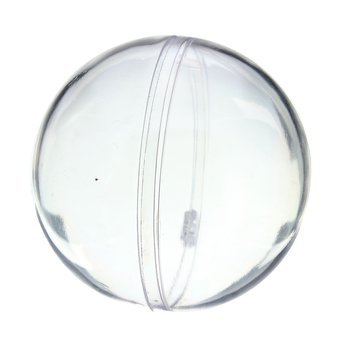romantic design 10pcs christmas decorations ball transparent can open plastic christmas clear bauble ornament gift present