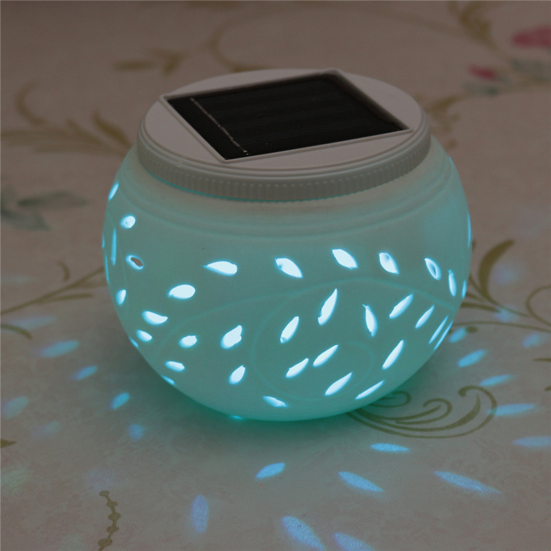 romantic design ceramic changing colour led solar lamp sun powered table garden round light sun light solar power lamp romantic design ceramic changing colour led solar lamp sun powered table garden round light sun light solar power lamp