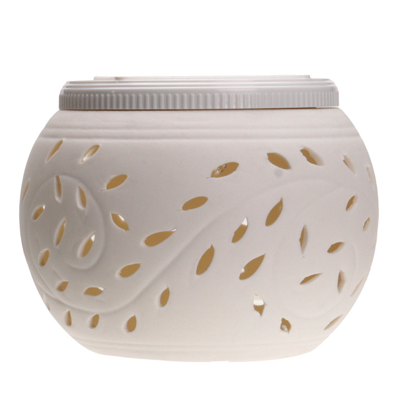 romantic design ceramic changing colour led solar lamp sun powered table garden round light sun light solar power lamp