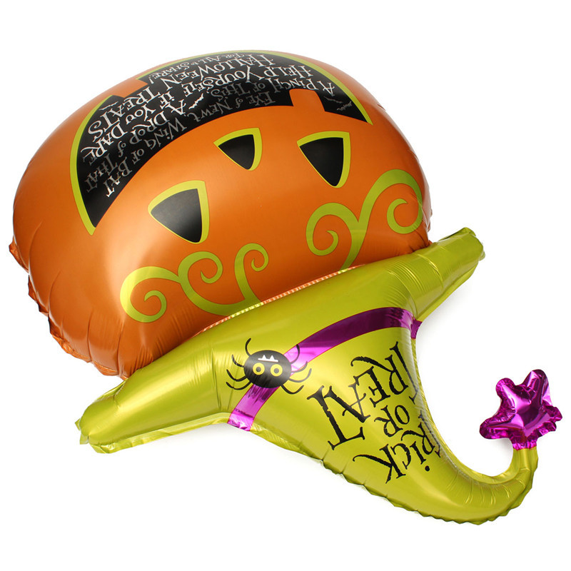 selling special offer halloween pumpkin head decorative foil balloons halloween party home decoration kids toy