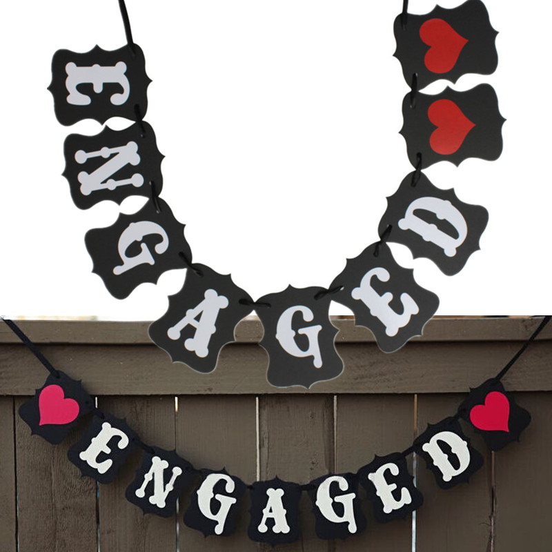top selling engagement wedding party bunting decor garland po props hanging decoration sign gift top selling engagement wedding party bunting decor garland po props hanging decoration sign gift