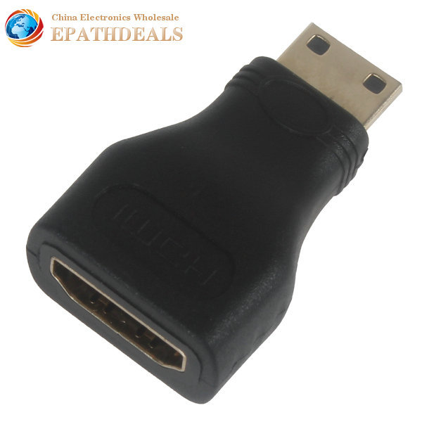 1080p standard mini usb female to male hdmi extension cable adapter for hdtv / htc