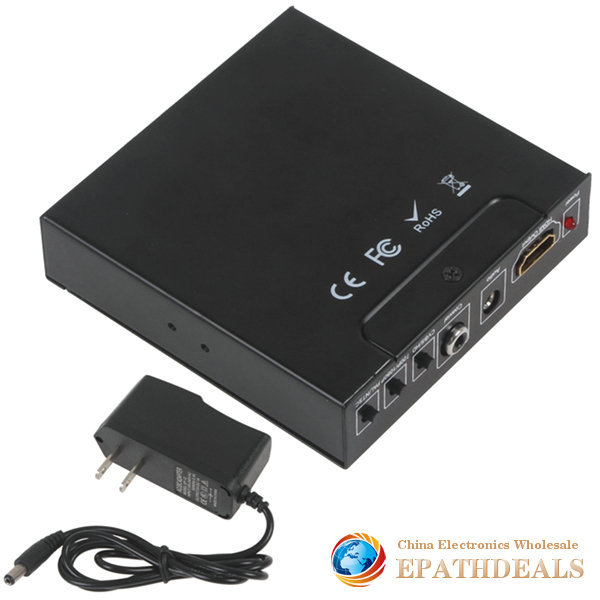 av / cvbs / hdmi to hdmi 720p / 1080p hd video converter adapter supporting pal / ntsc