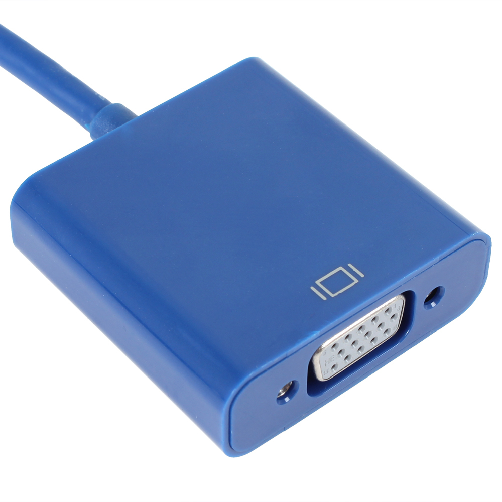 high speed usb 3.0 to vga cable multi-display converter adapter external video