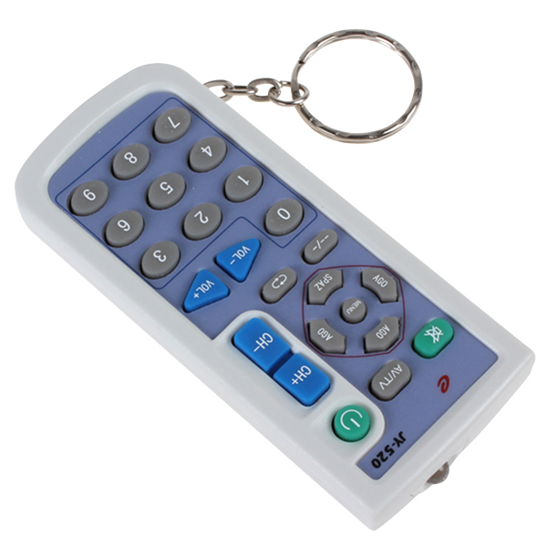 jy-520i mini universal tv remote control with keychain new code