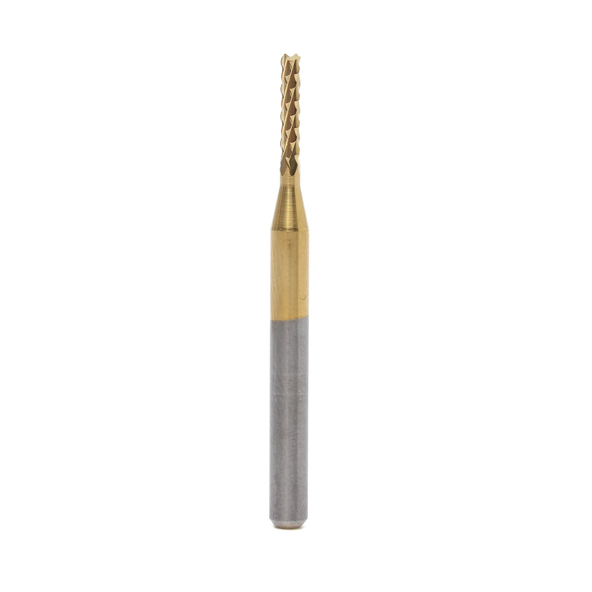 1.6mm milling cutter good qualtiy tungsten steel titanium coat carbide end mill engraving bits cnc pcb rotary burrs drill bit