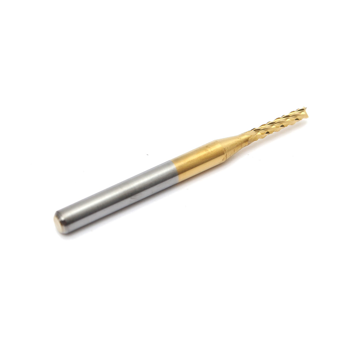 1.7mm brand new tungsten steel titanium coat carbide end mill engraving bits cnc pcb rotary burrs milling cutter drill bit