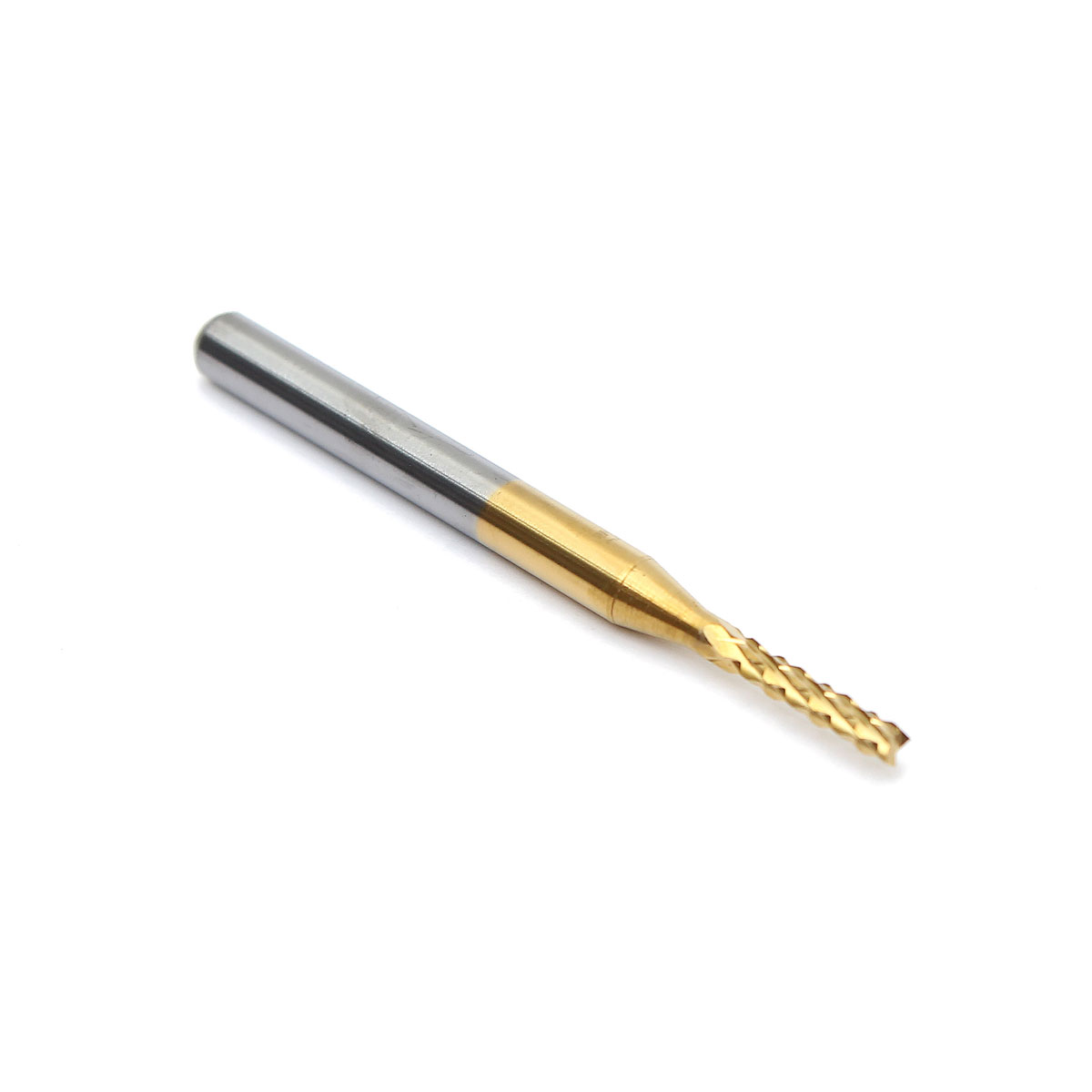 1.7mm brand new tungsten steel titanium coat carbide end mill engraving bits cnc pcb rotary burrs milling cutter drill bit