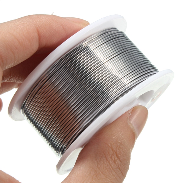 100g 0.8mm 60/40 tin lead solder wire rosin core soldering 2% flux reel tube welding wires safety