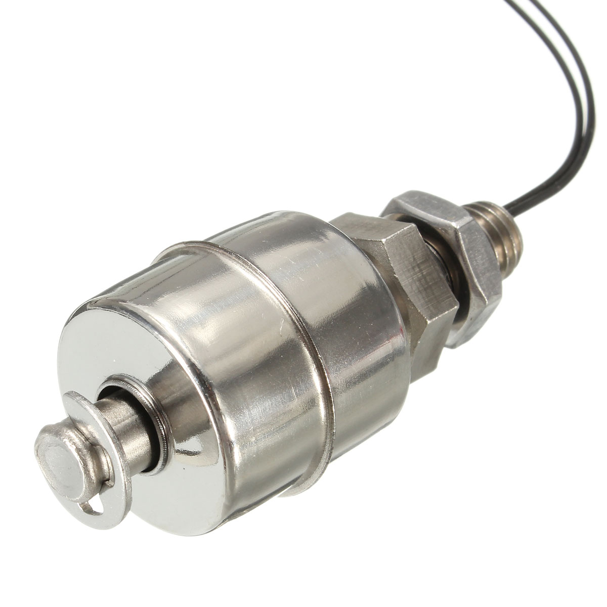 10w stainless steel vertical liquid water level sensor internal floating low voltage switch switchs 45mm line 35cm