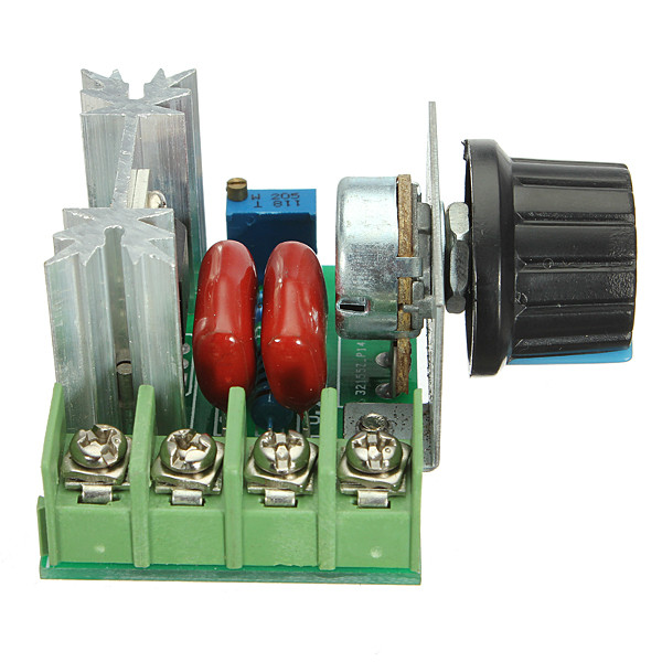 2000w 50-220v adjustable voltage regulator pwm ac motor speed control controller