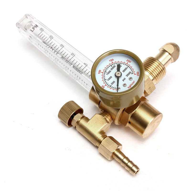 2015 new argon co2 gas mig tig flow meter welding flow meter professional regulator gauge for