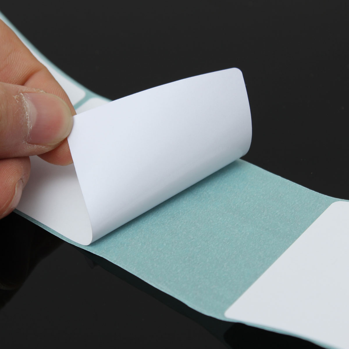 300pcs 50x80mm printing label bar code number thermal adhesive paper sticker new