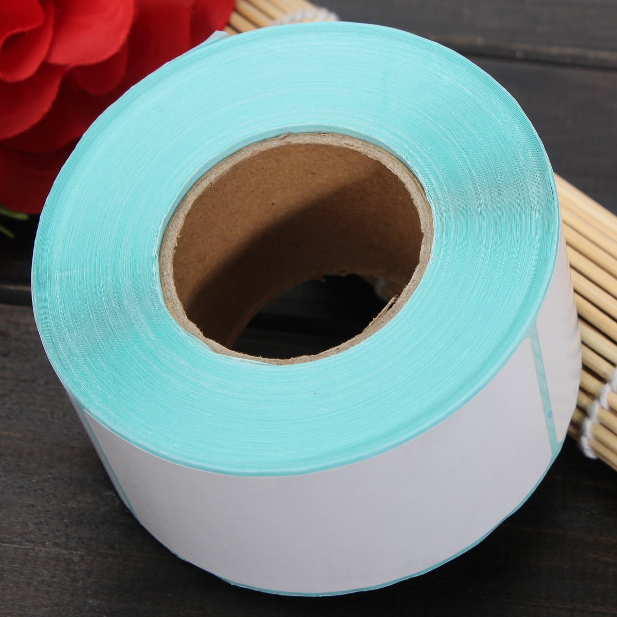 350pcs 40x80mm printing label barcodes number thermal adhesive paper sticker new