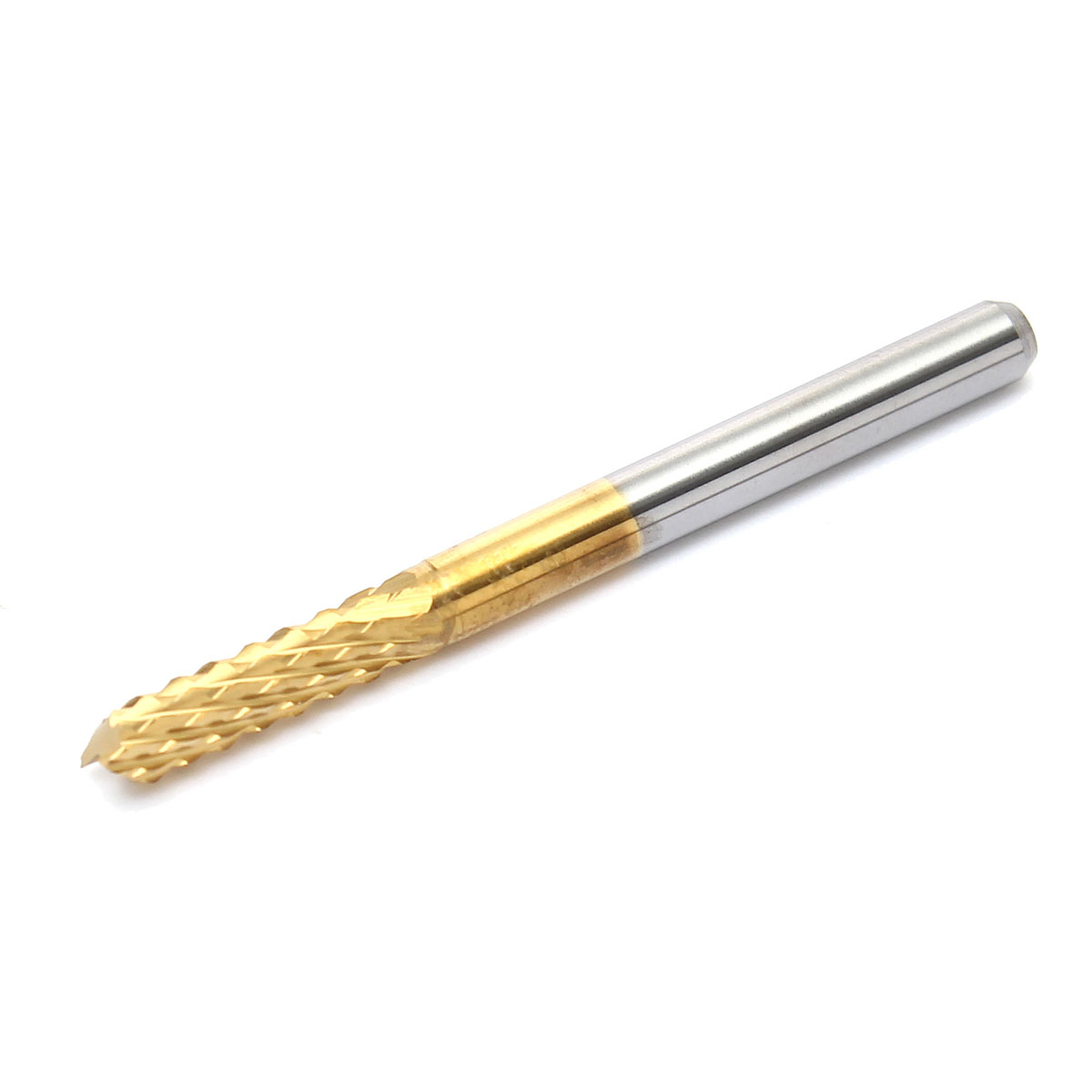 3mm high qualtiy tungsten steel titanium coat carbide end mill engraving bits cnc pcb rotary burrs milling cutter drill bit