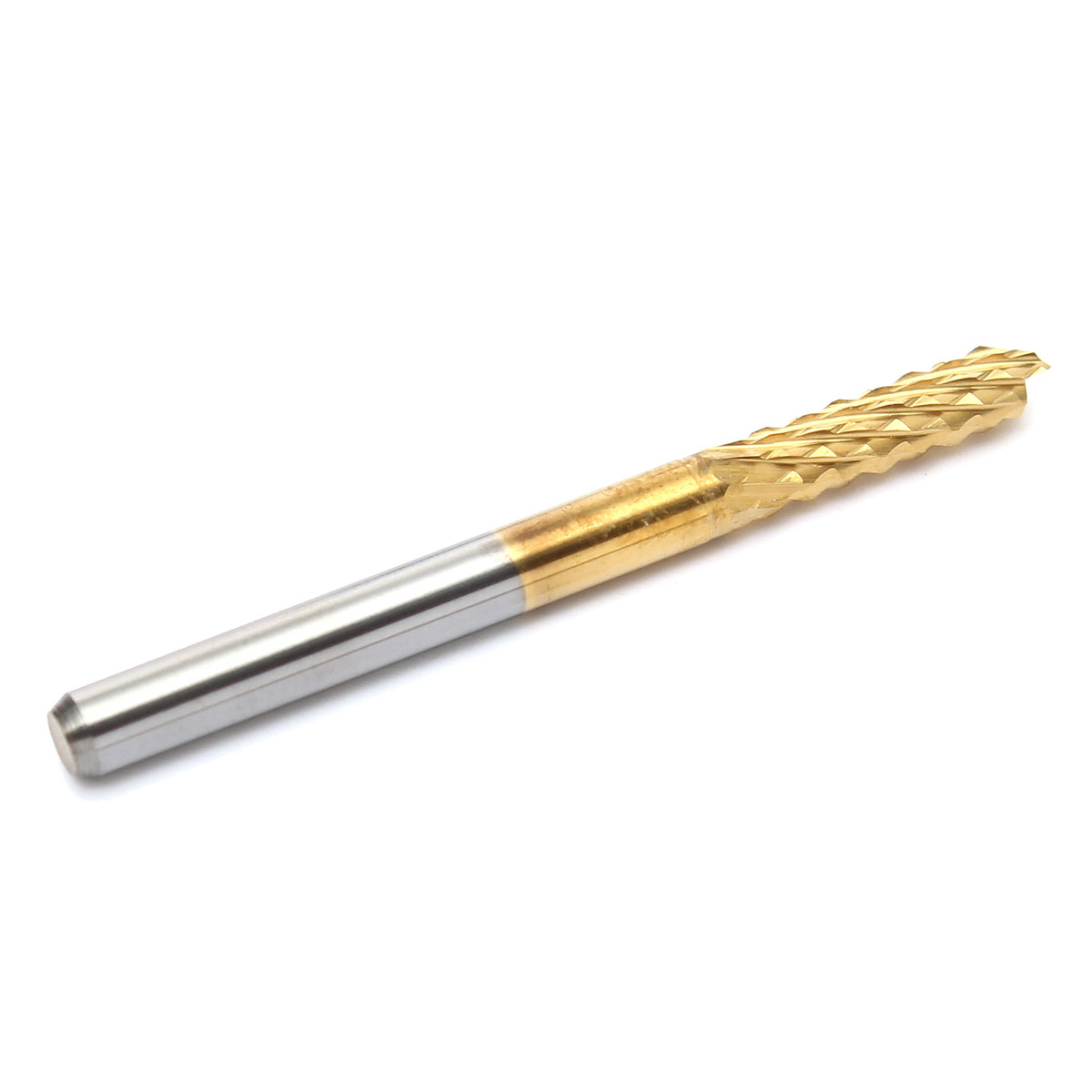 3mm high qualtiy tungsten steel titanium coat carbide end mill engraving bits cnc pcb rotary burrs milling cutter drill bit