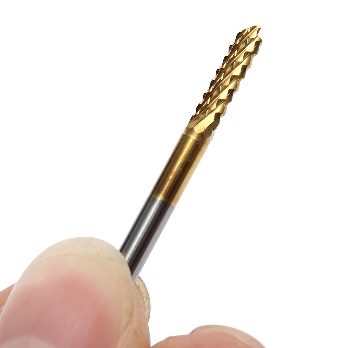 3mm high qualtiy tungsten steel titanium coat carbide end mill engraving bits cnc pcb rotary burrs milling cutter drill bit
