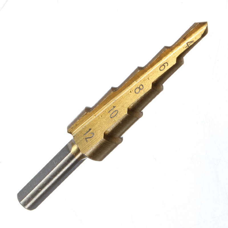 3pcs/lot hss steel large step cone metal drill bit titanium cut tool set hole cutter 4-12/20/32mm whole